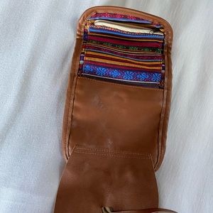 Faux Leather Roll-Up Wallet